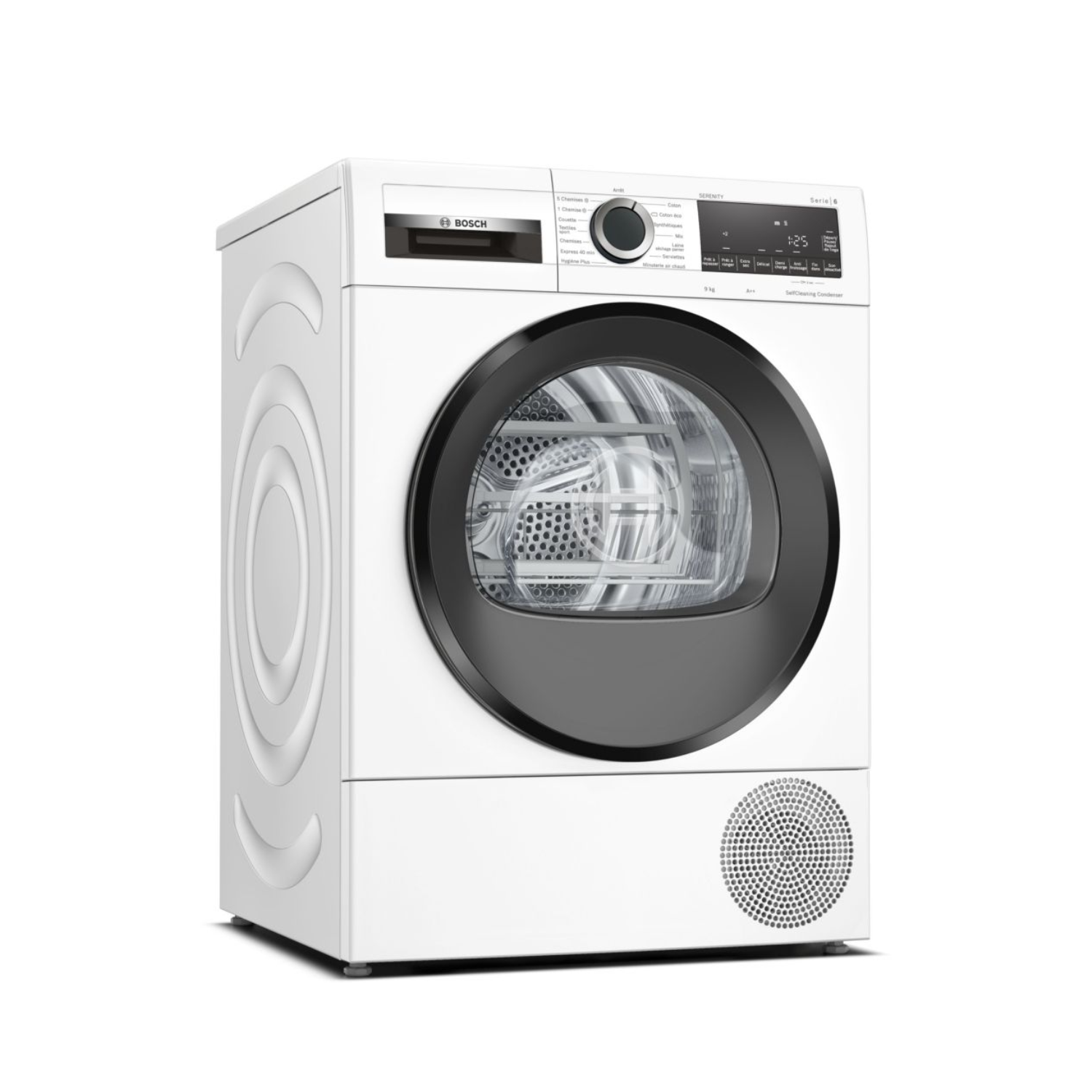 Sèche linge pompe à chaleur Bosch Serenity Série 6 Iron Assist – Image 2