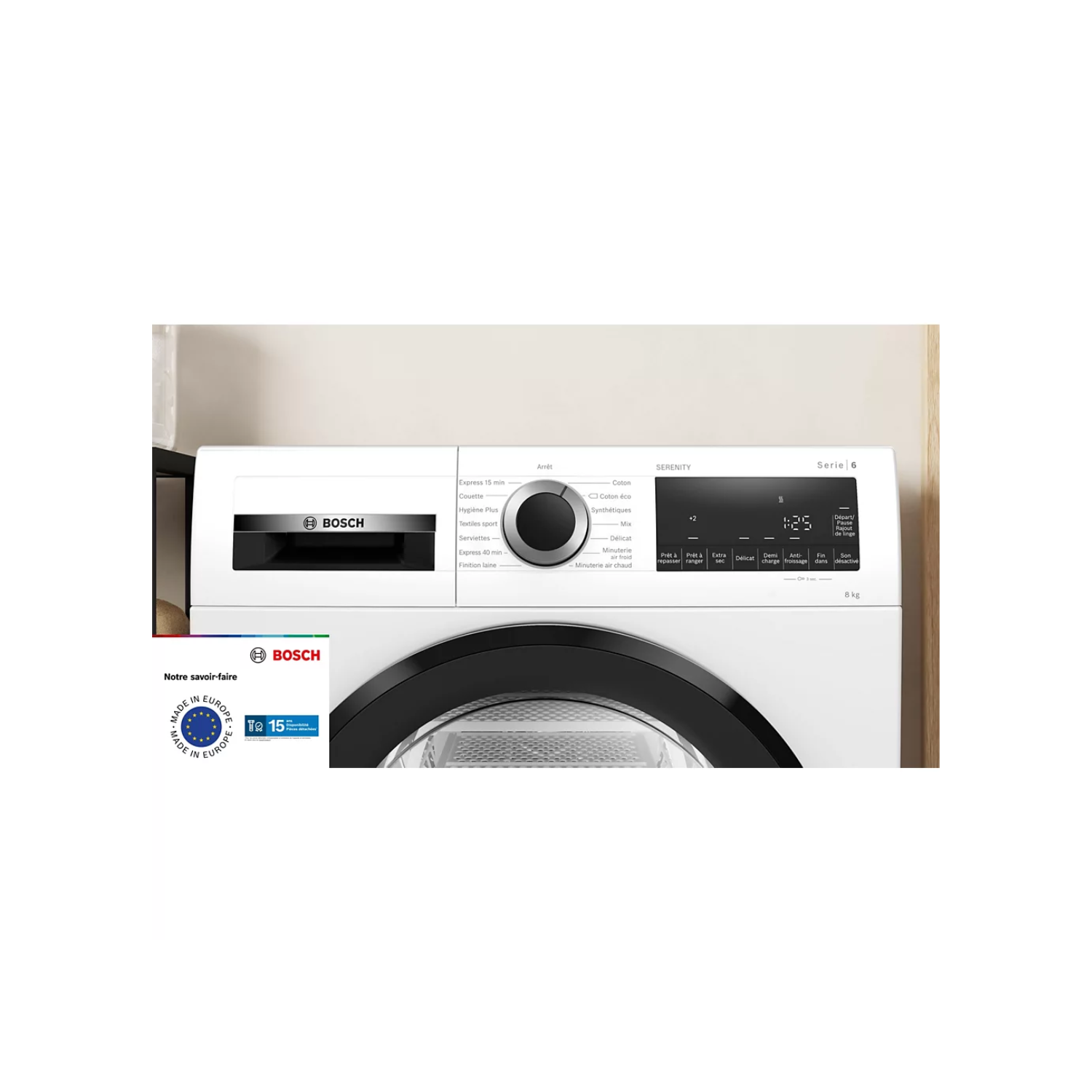 Sèche Linge – BOSCH – Serenity Série 6 AutoDry – Image 3