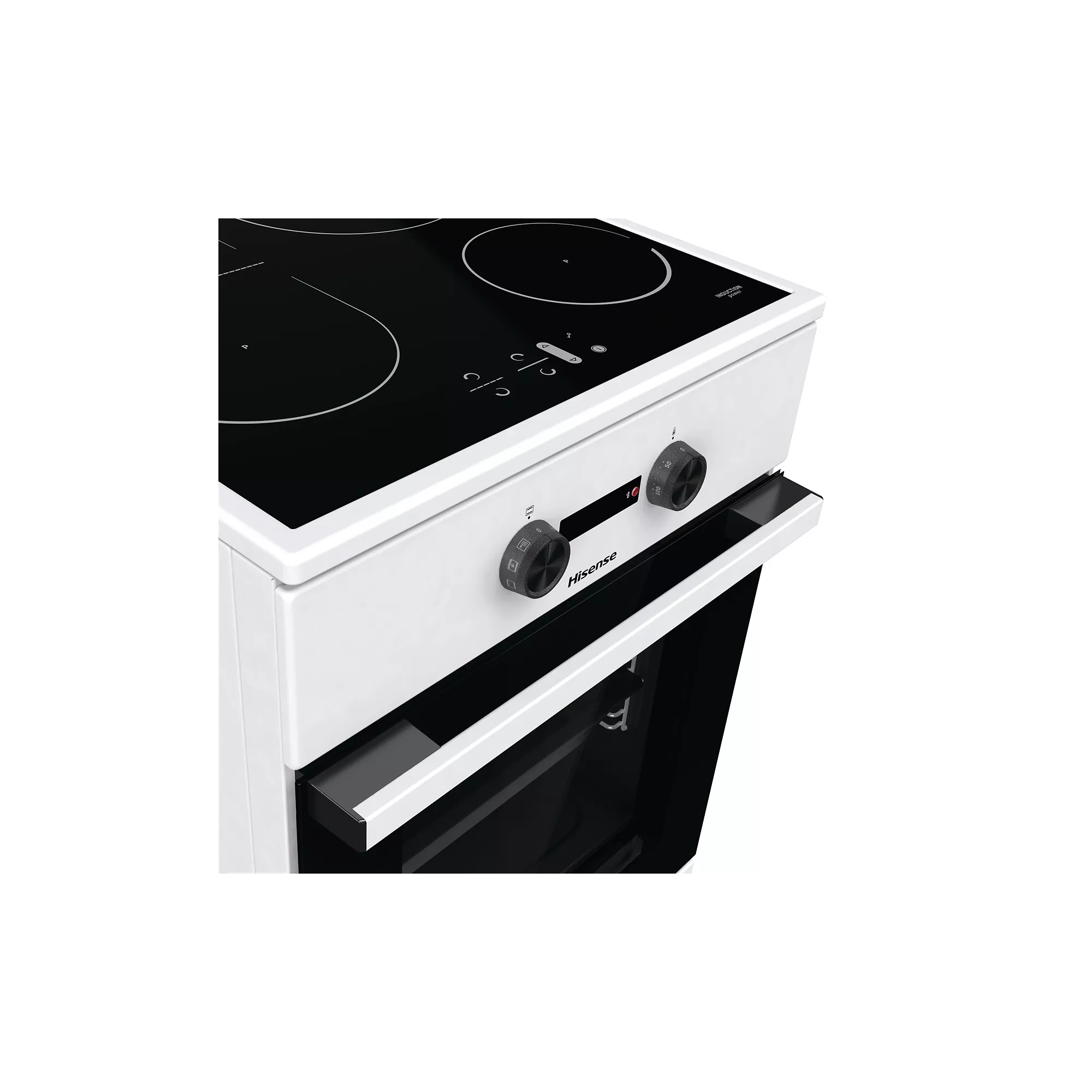 Cuisinière induction Hisense HEIT5A40WG – Image 5