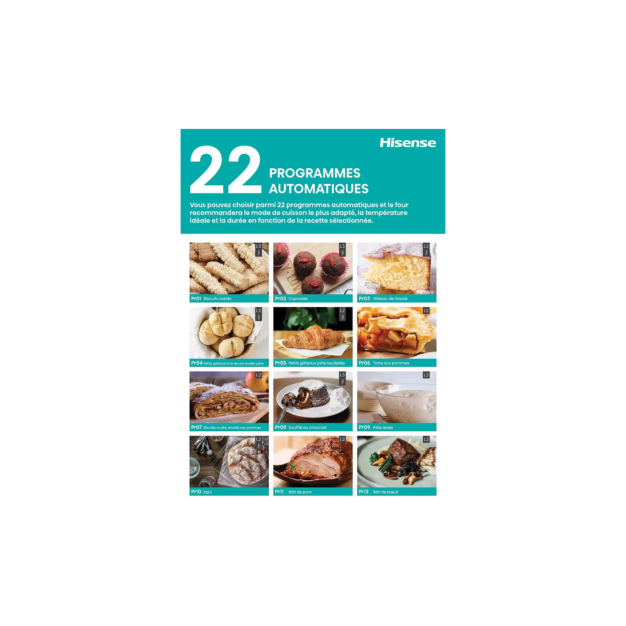 Four encastrable Hisense O643PX – Image 15