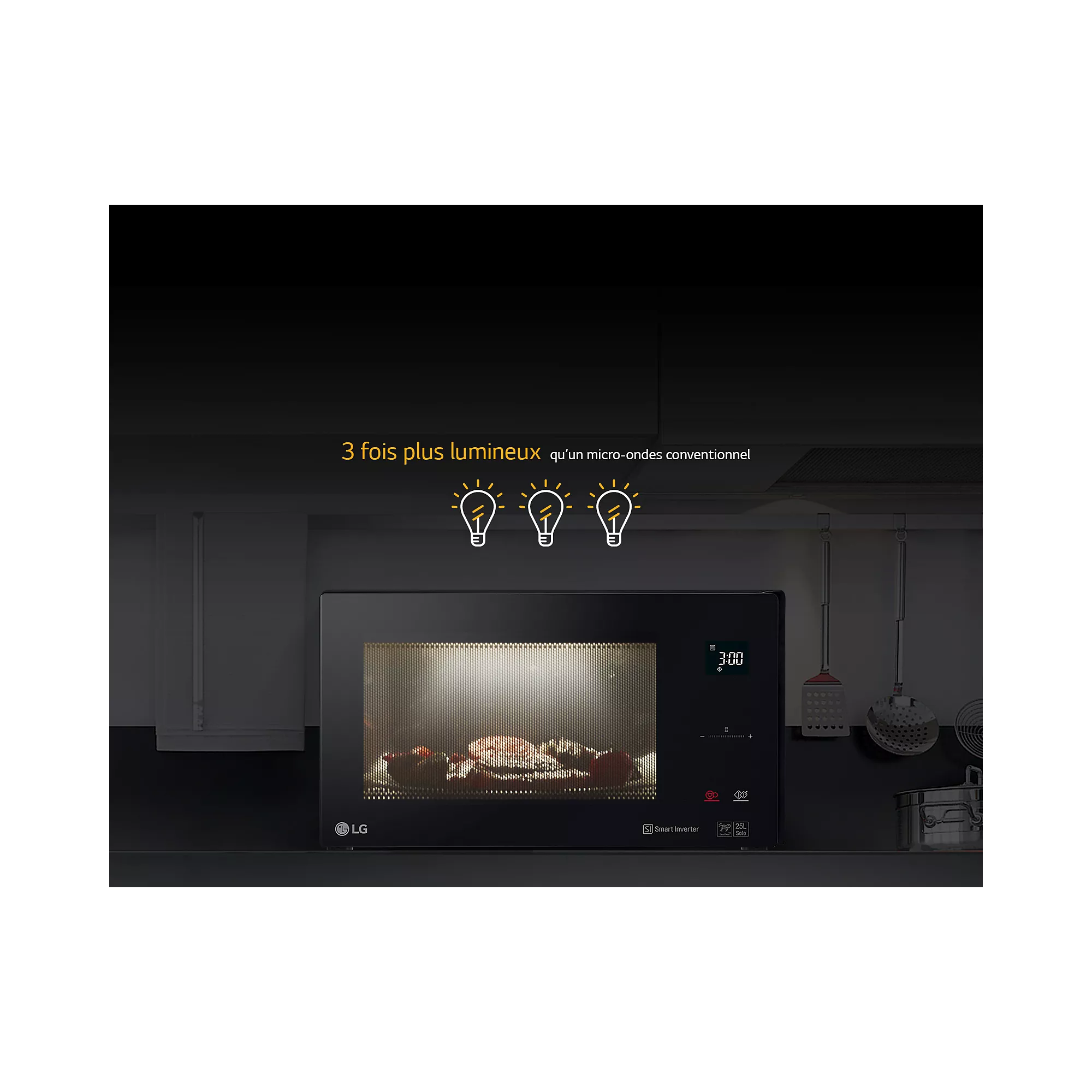 Micro-ondes combiné LG EX MJ3965BCR – Image 20