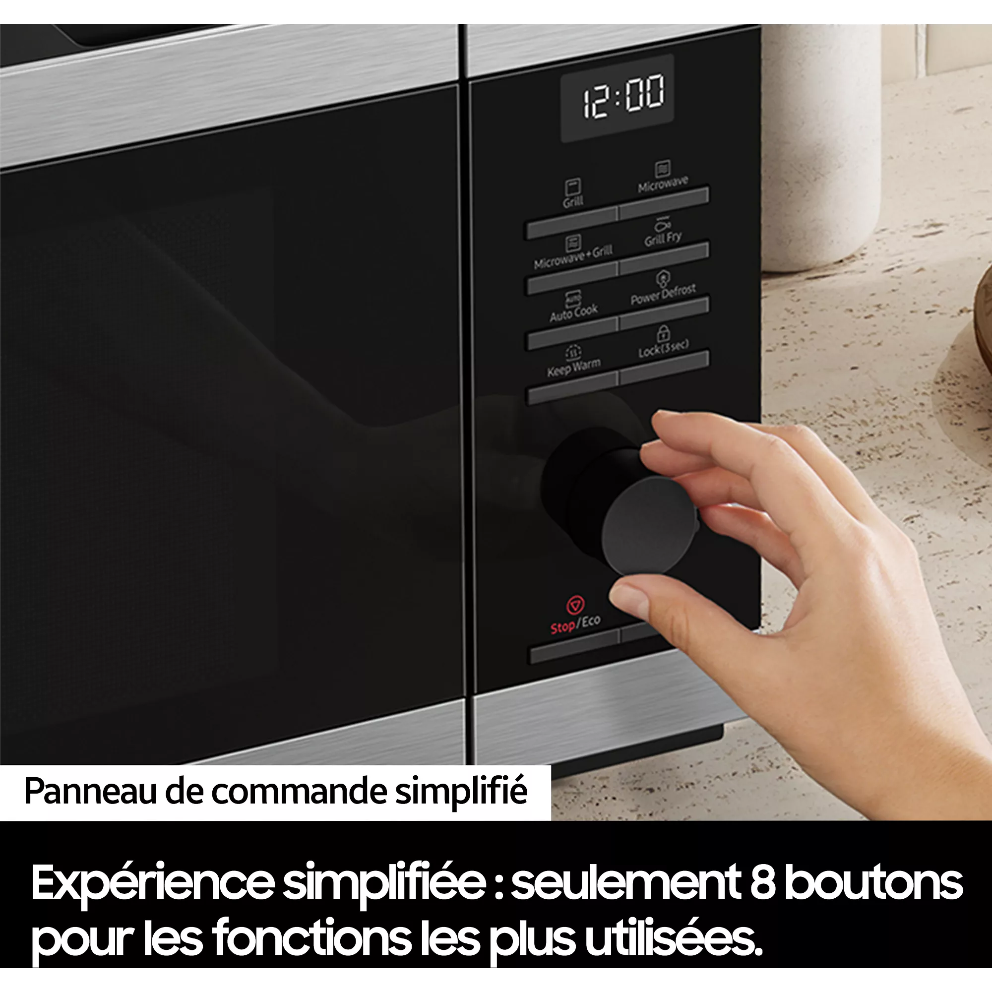 Micro-ondes grill Samsung MG32DG4524CT – Image 11