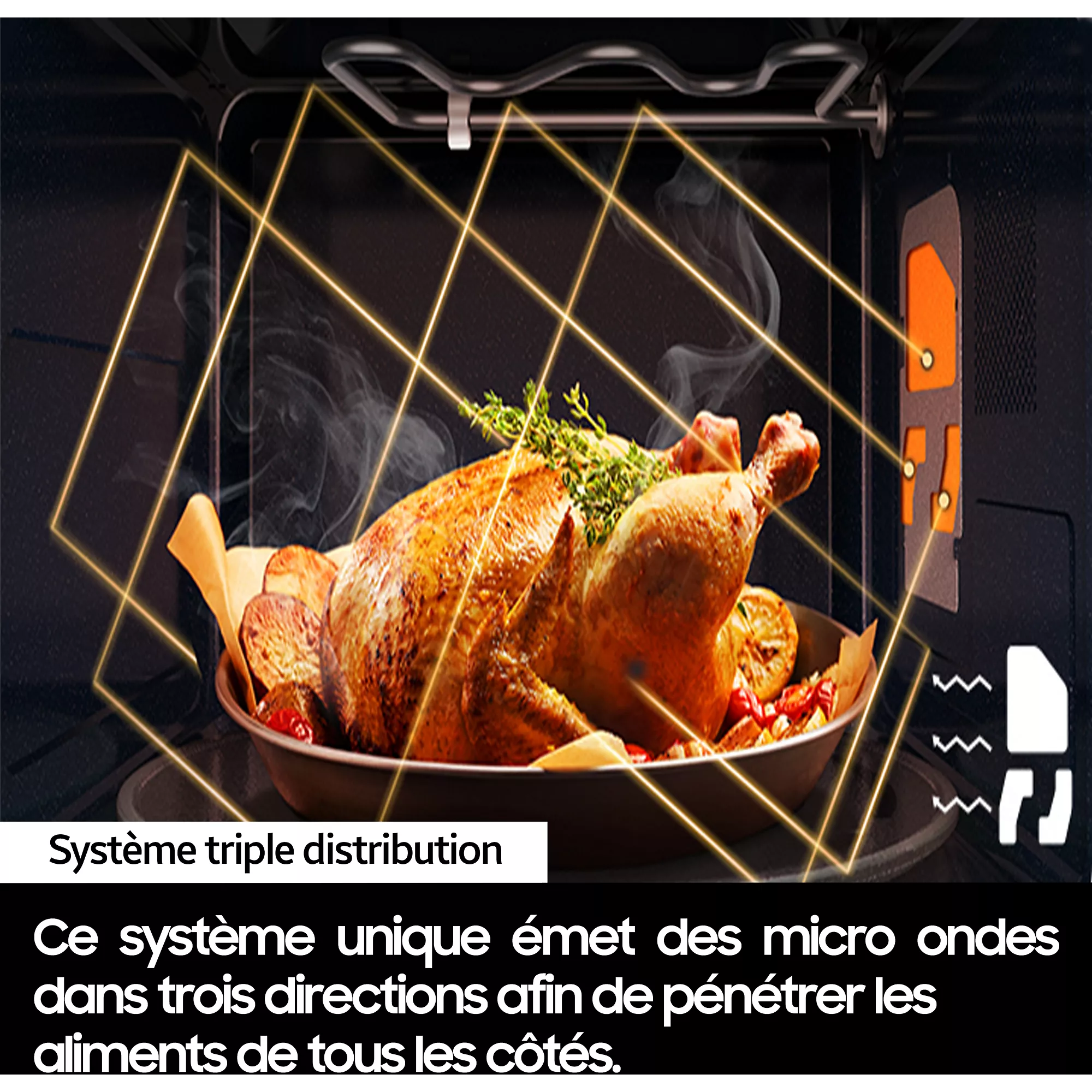 Micro-ondes grill Samsung MG32DG4524CT – Image 12